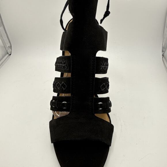 Lucky Brand Women's Radfas Black Sandal Heel Size 10 M NWB - Picture 5 of 15